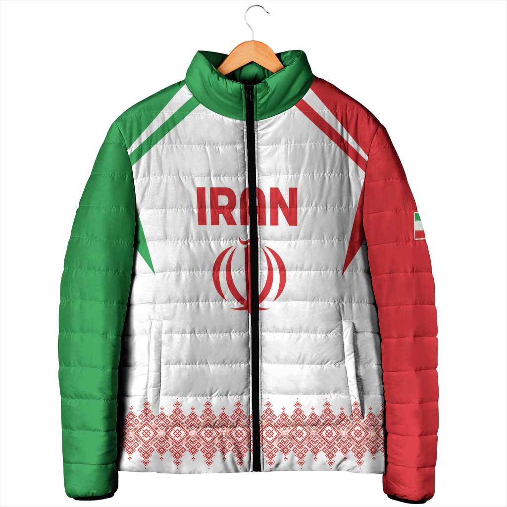 Custom Football 2026 Iran Padded Jacket Team Melli Come On