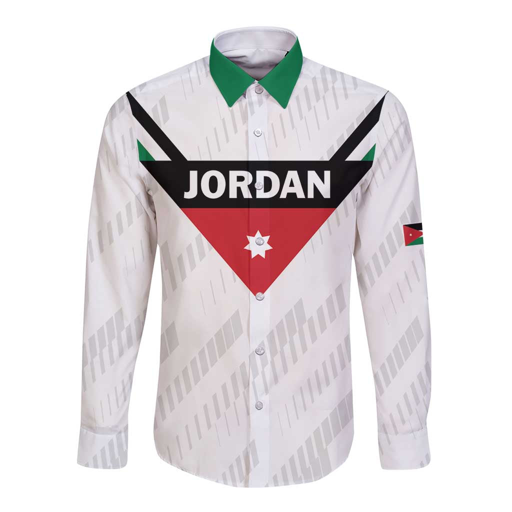 Custom Football 2026 Jordan Long Sleeve Button Shirt The Chivalrous Ones Go Up