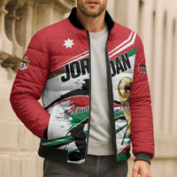 Custom Football 2026 Jordan Bomber Puffer Jacket Al Nashama Make History