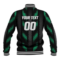 Custom Football Nigeria Baseball Jacket Soar Super Eagles
