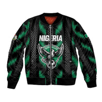 Custom Football Nigeria Bomber Jacket Soar Super Eagles