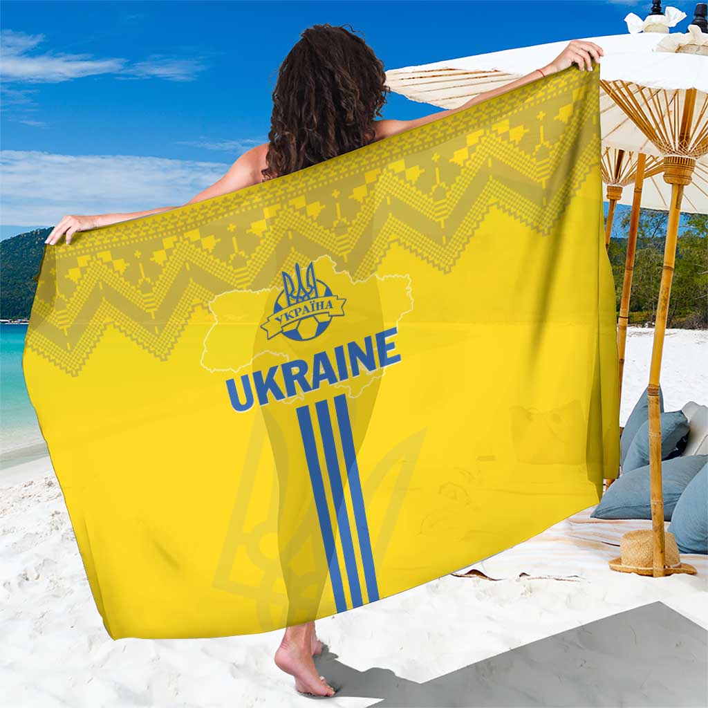 Ukraine 2024 Football Sarong Ukrainian Folk Pattern - Wonder Print Shop