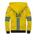 Custom Ukraine 2024 Football Sherpa Hoodie Ukrainian Folk Pattern - Wonder Print Shop