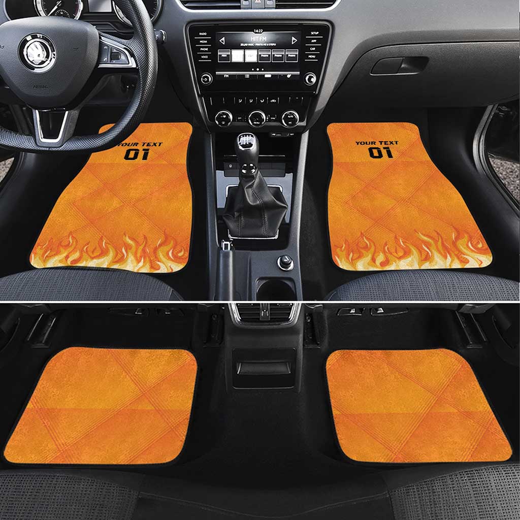 Netherlands 2024 Football Car Mats Holland Oranje Lions - Wonder Print Shop