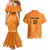 Custom Netherlands 2024 Football Couples Matching Mermaid Dress and Hawaiian Shirt Holland Oranje Lions - Wonder Print Shop