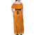 Custom Netherlands 2024 Football Family Matching Off Shoulder Maxi Dress and Hawaiian Shirt Holland Oranje Lions - Wonder Print Shop