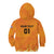 Custom Netherlands 2024 Football Kid Hoodie Holland Oranje Lions - Wonder Print Shop