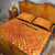 Netherlands 2024 Football Quilt Bed Set Holland Oranje Lions