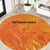 Netherlands 2024 Football Round Carpet Holland Oranje Lions