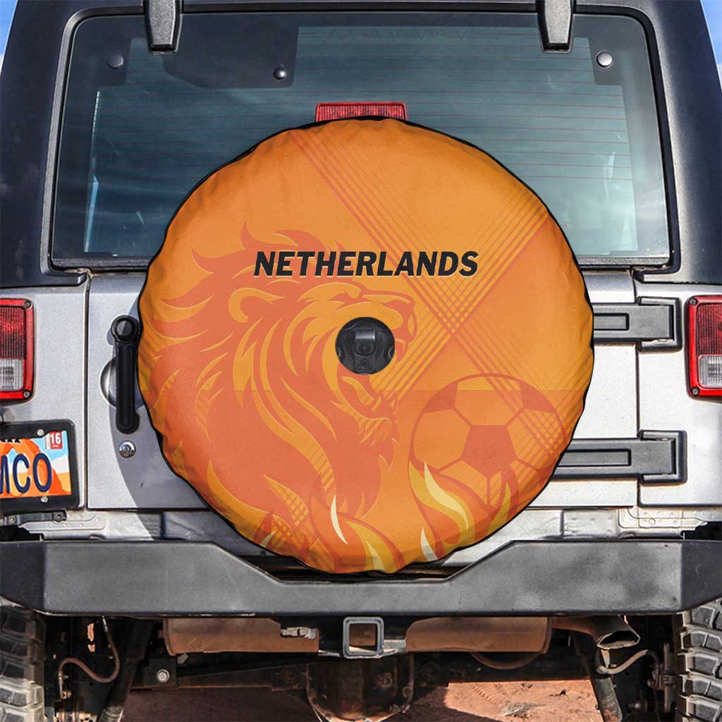 Netherlands 2024 Football Spare Tire Cover Holland Oranje Lions