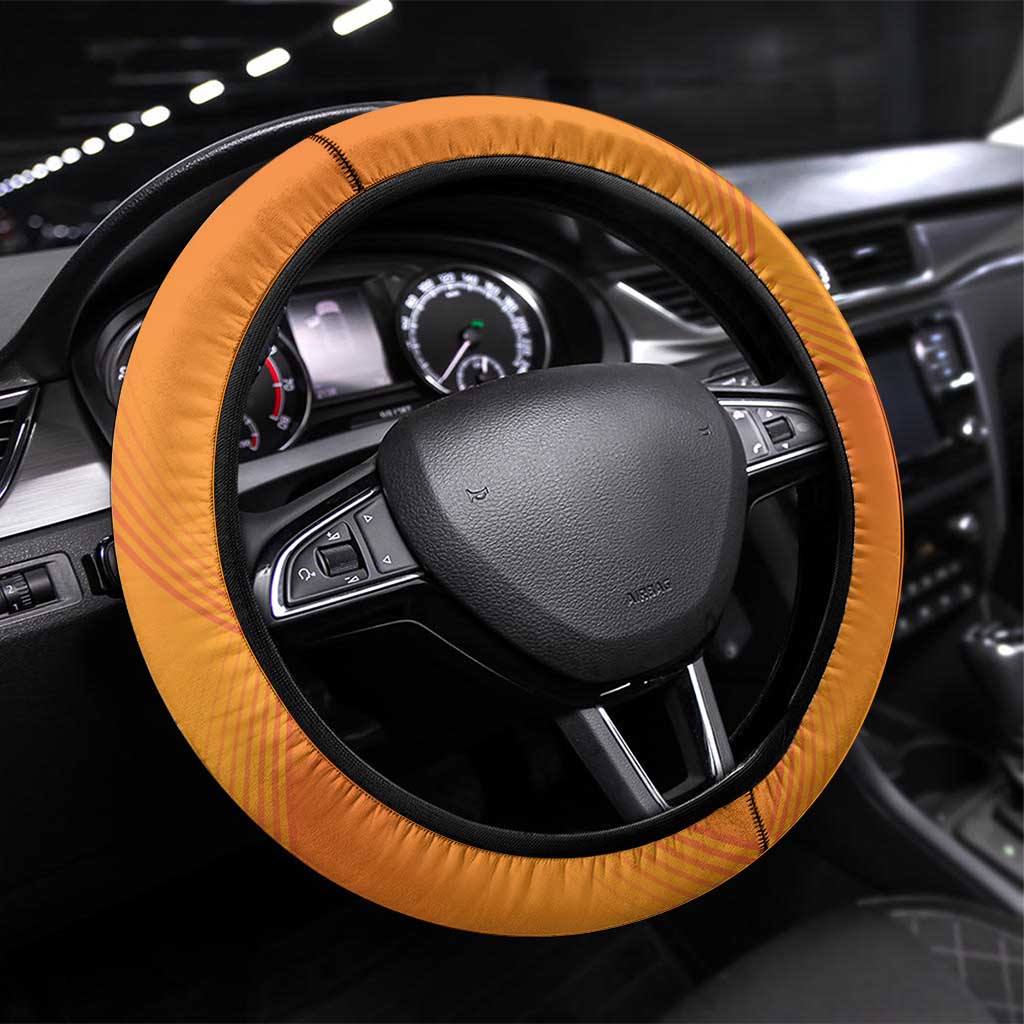 Netherlands 2024 Football Steering Wheel Cover Holland Oranje Lions