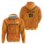 Custom Netherlands 2024 Football Zip Hoodie Holland Oranje Lions