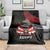 Egypt Revolution Day Blanket Steppe Eagle Lotus Flower