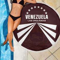 Venezuela Rugby Beach Blanket Las Orquideas Go Champions