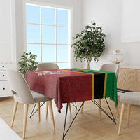 Saint Kitts and Nevis Royal Pattern Tablecloth - Wonder Print Shop