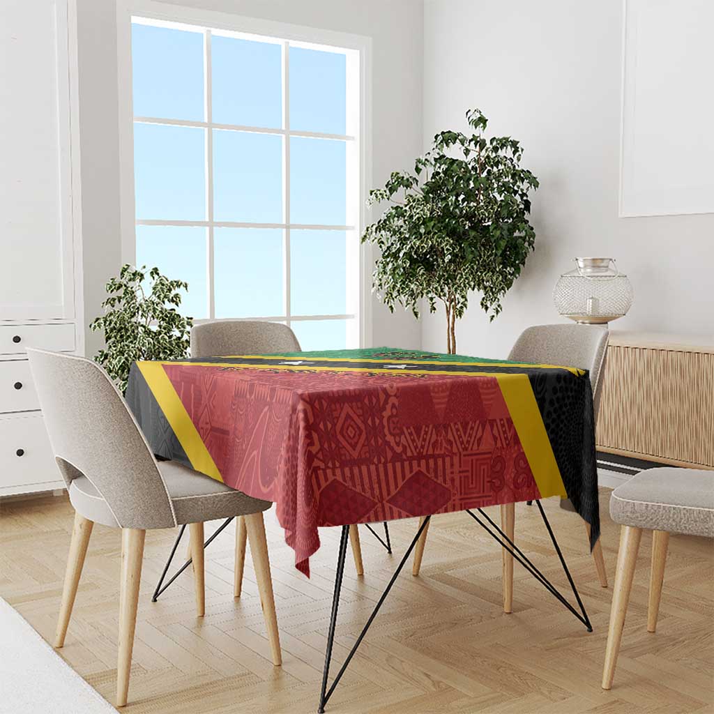 Saint Kitts and Nevis Culturama Tablecloth African Pattern - Wonder Print Shop