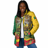 Personalised Benin August 1st 1960 Padded Jacket Happy Independence Day