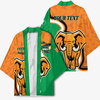 Personalised Ivory Coast August 7th 1960 Kimono Happy Independence Day