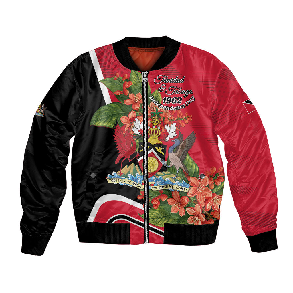 Personalised Trinidad and Tobago 1962 Bomber Jacket Happy Independence Day