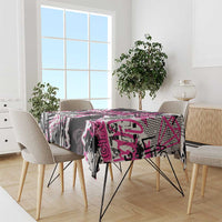 Pink Power Graffiti Tablecloth Breast Cancer Awareness - Wonder Print Shop