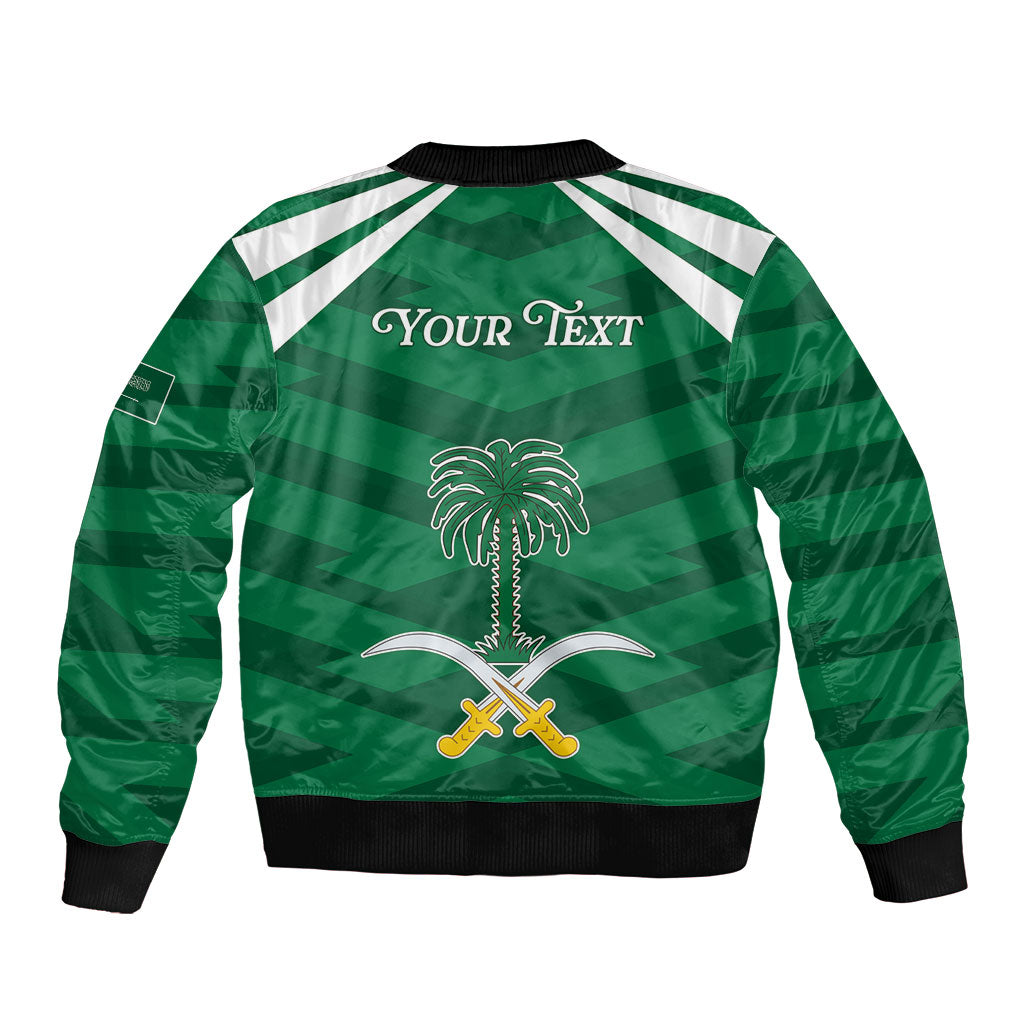 Personalized Saudi Arabia Bomber Jacket Happy National Day