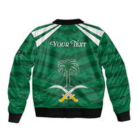 Personalized Saudi Arabia Bomber Jacket Happy National Day