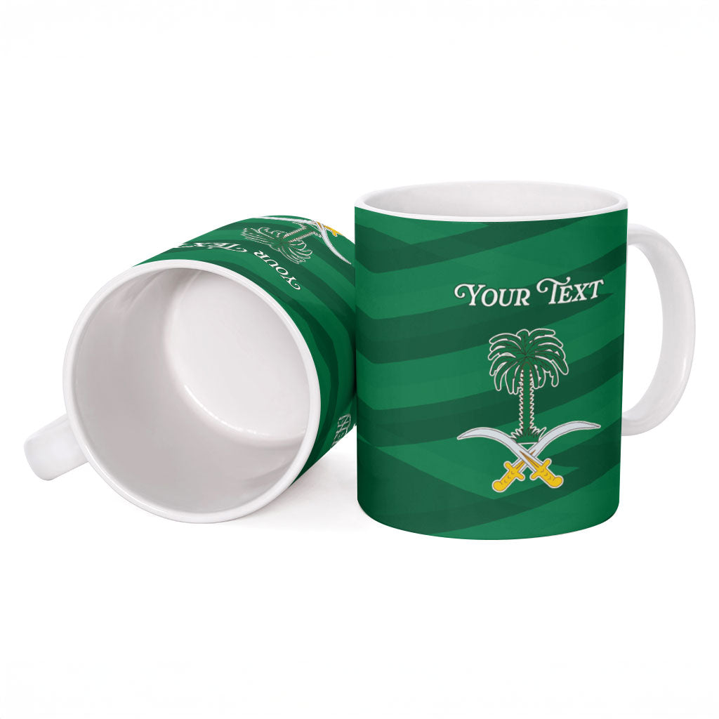 Personalized Saudi Arabia Ceramic Mug Happy National Day