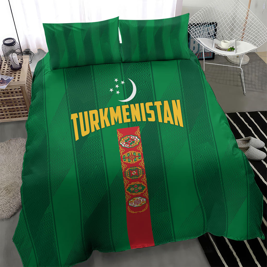 Turkmenistan Bedding Set Happy Independence Day