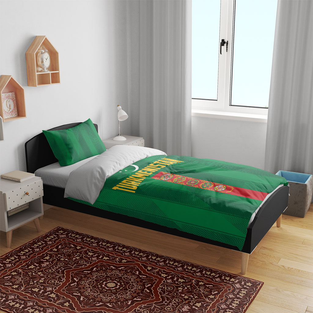 Turkmenistan Bedding Set Happy Independence Day