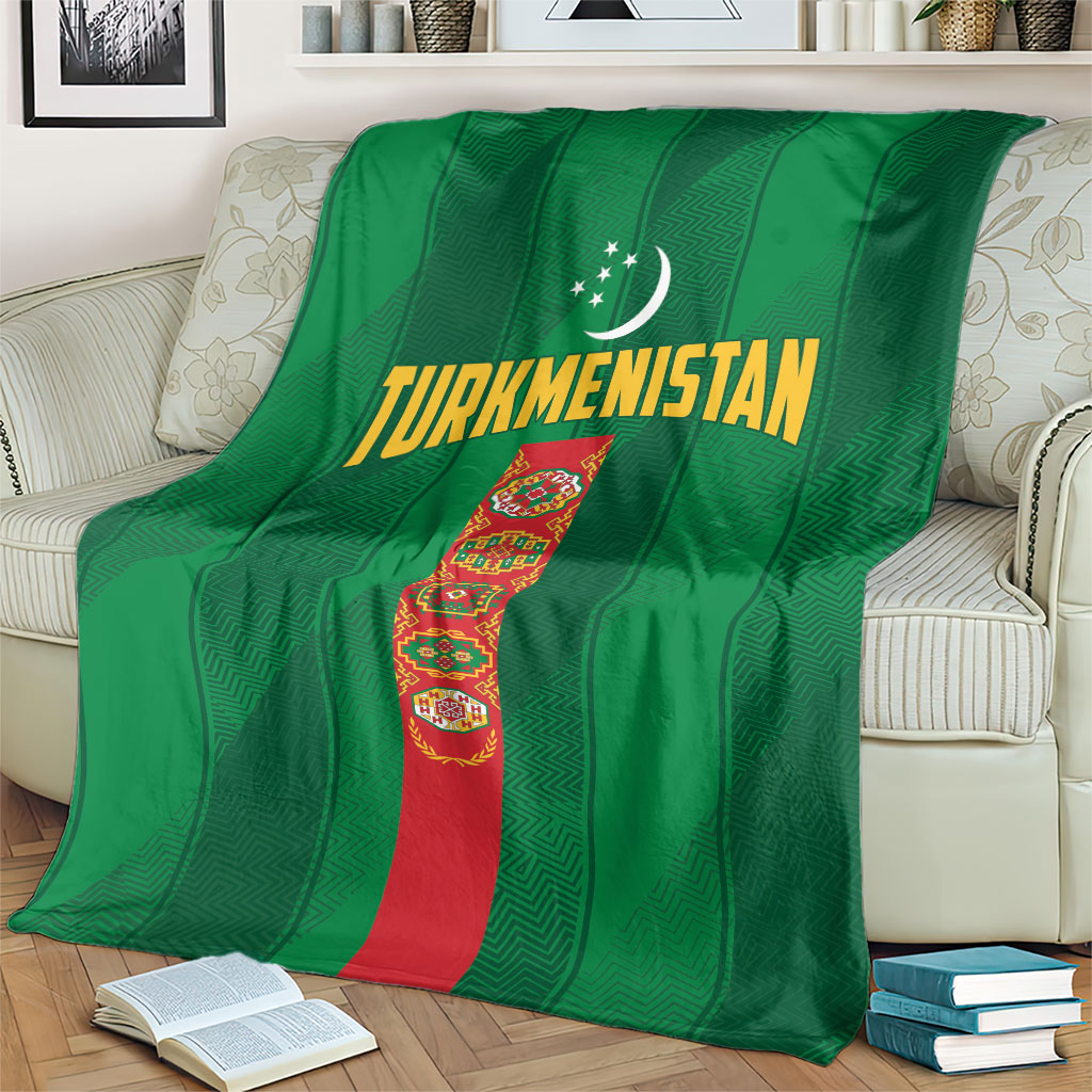 Turkmenistan Blanket Happy Independence Day