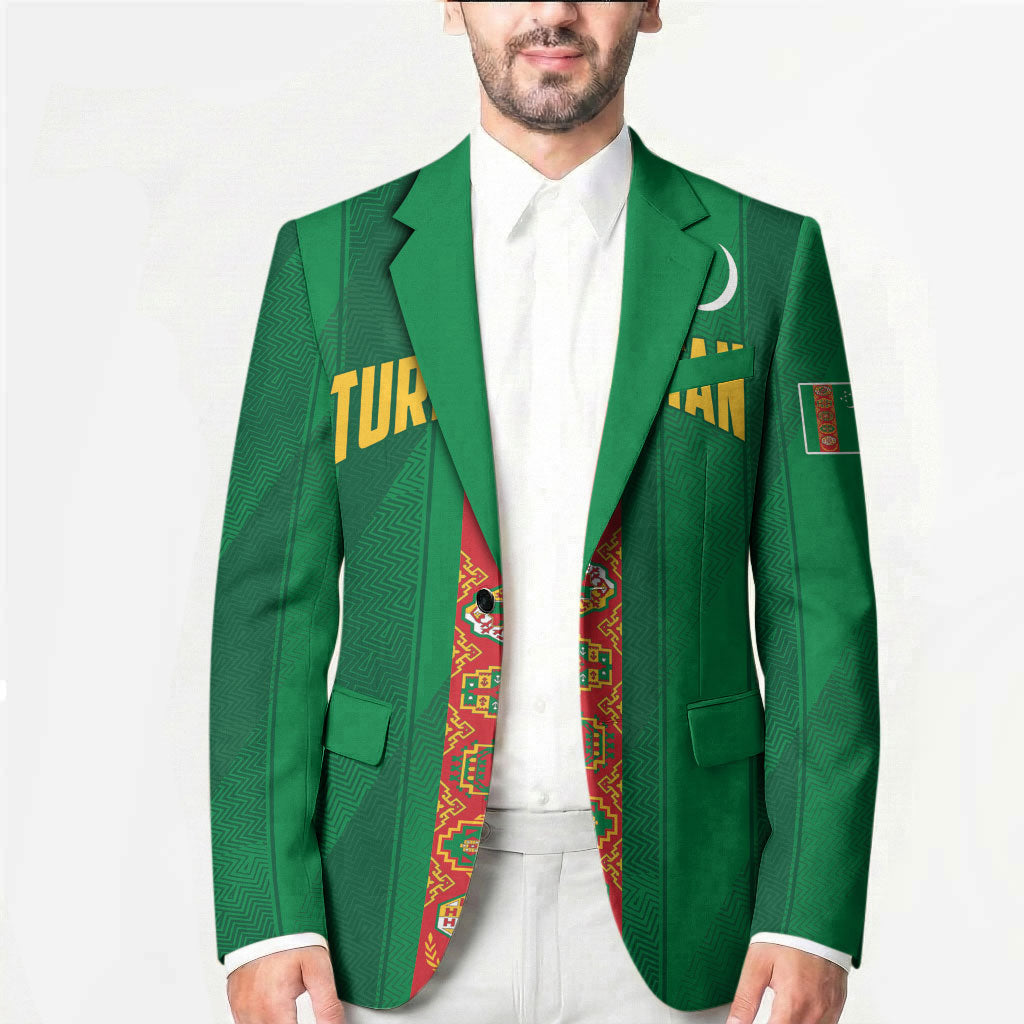 Personalized Turkmenistan Blazer Happy Independence Day