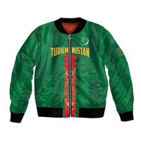 Personalized Turkmenistan Bomber Jacket Happy Independence Day