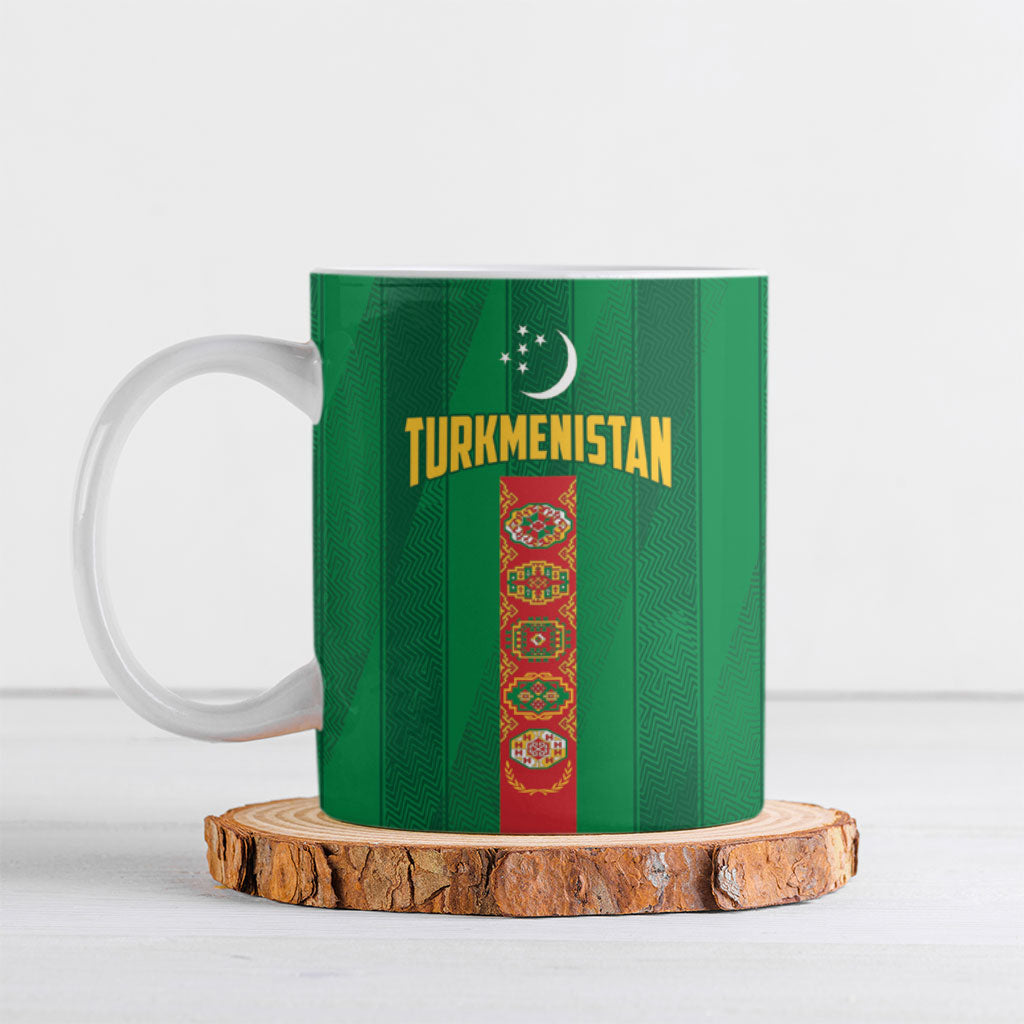 Personalized Turkmenistan Ceramic Mug Happy Independence Day