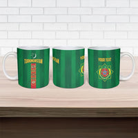 Personalized Turkmenistan Ceramic Mug Happy Independence Day