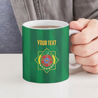 Personalized Turkmenistan Ceramic Mug Happy Independence Day