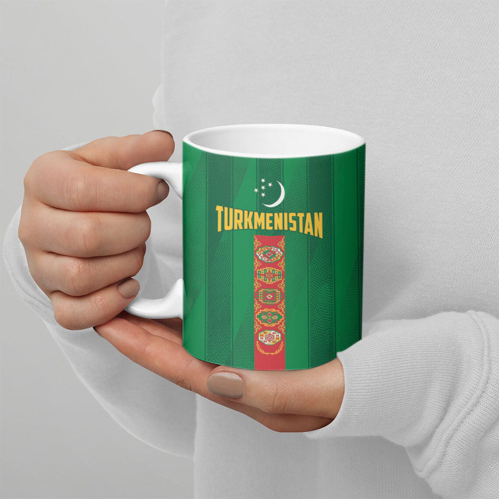 Personalized Turkmenistan Ceramic Mug Happy Independence Day