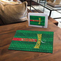 Turkmenistan Puzzle Happy Independence Day