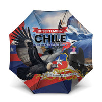 Chile Independence Day 18th September Umbrella Andean Condor Flying - Wonder Print Shop