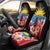 Antigua and Barbuda Car Seat Cover Magnificent Frigatebird Hibiscus