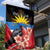 Antigua and Barbuda Garden Flag Magnificent Frigatebird Hibiscus - Wonder Print Shop