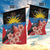 Antigua and Barbuda Garden Flag Magnificent Frigatebird Hibiscus - Wonder Print Shop