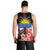 Personalized Antigua and Barbuda Men Tank Top Magnificent Frigatebird Hibiscus - Wonder Print Shop