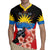 Personalized Antigua and Barbuda Rugby Jersey Magnificent Frigatebird Hibiscus - Wonder Print Shop