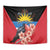 Antigua and Barbuda Tapestry Magnificent Frigatebird Hibiscus - Wonder Print Shop