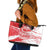 Turkey Leather Tote Bag Turkiye Map Unique Grunge - Wonder Print Shop