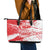 Turkey Leather Tote Bag Turkiye Map Unique Grunge - Wonder Print Shop