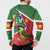 Personalized Suriname Button Sweatshirt Gerechtigheid Vroomheid Vertrouwen - Wonder Print Shop