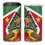 Personalized Suriname 4 in 1 Can Cooler Tumbler Gerechtigheid Vroomheid Vertrouwen - Wonder Print Shop