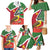 Personalized Suriname Family Matching Mermaid Dress and Hawaiian Shirt Gerechtigheid Vroomheid Vertrouwen - Wonder Print Shop