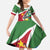 Personalized Suriname Family Matching Puletasi and Hawaiian Shirt Gerechtigheid Vroomheid Vertrouwen - Wonder Print Shop